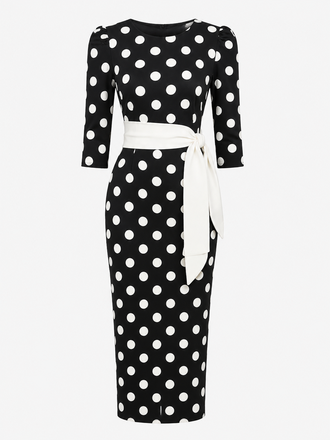 Ruby Turner | Polka Dot Midi Dress For Women