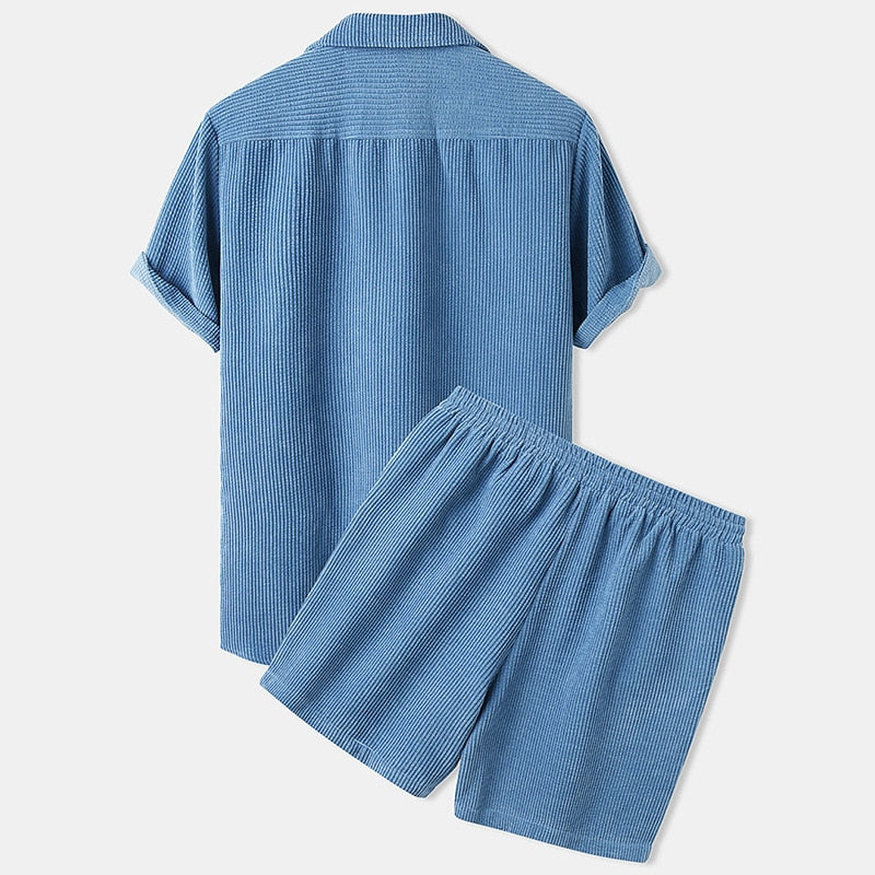 Callum Wren | Corduroy Short Set For Men