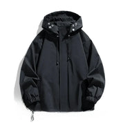 Theo Laurent | Lightweight Hooded Windbreaker For Men