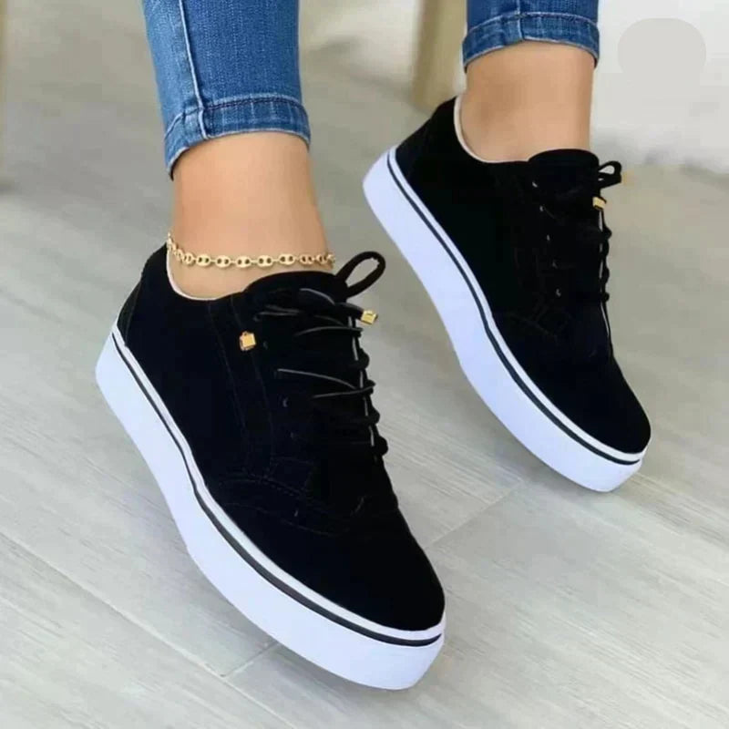Alessia Bellini | Platform Brogue Sneakers For Women