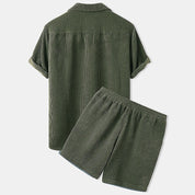 Callum Wren | Corduroy Short Set For Men