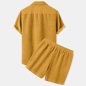 Callum Wren | Corduroy Short Set For Men