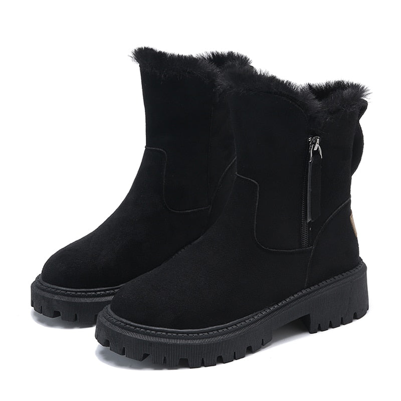 Isabella Moretti | Faux Fur Winter Boots For Women