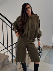 Camille Varela | Oversized Bomber Jacket For Women
