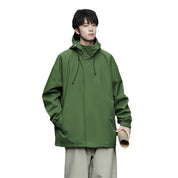 Theo Laurent | Lightweight Hooded Windbreaker For Men