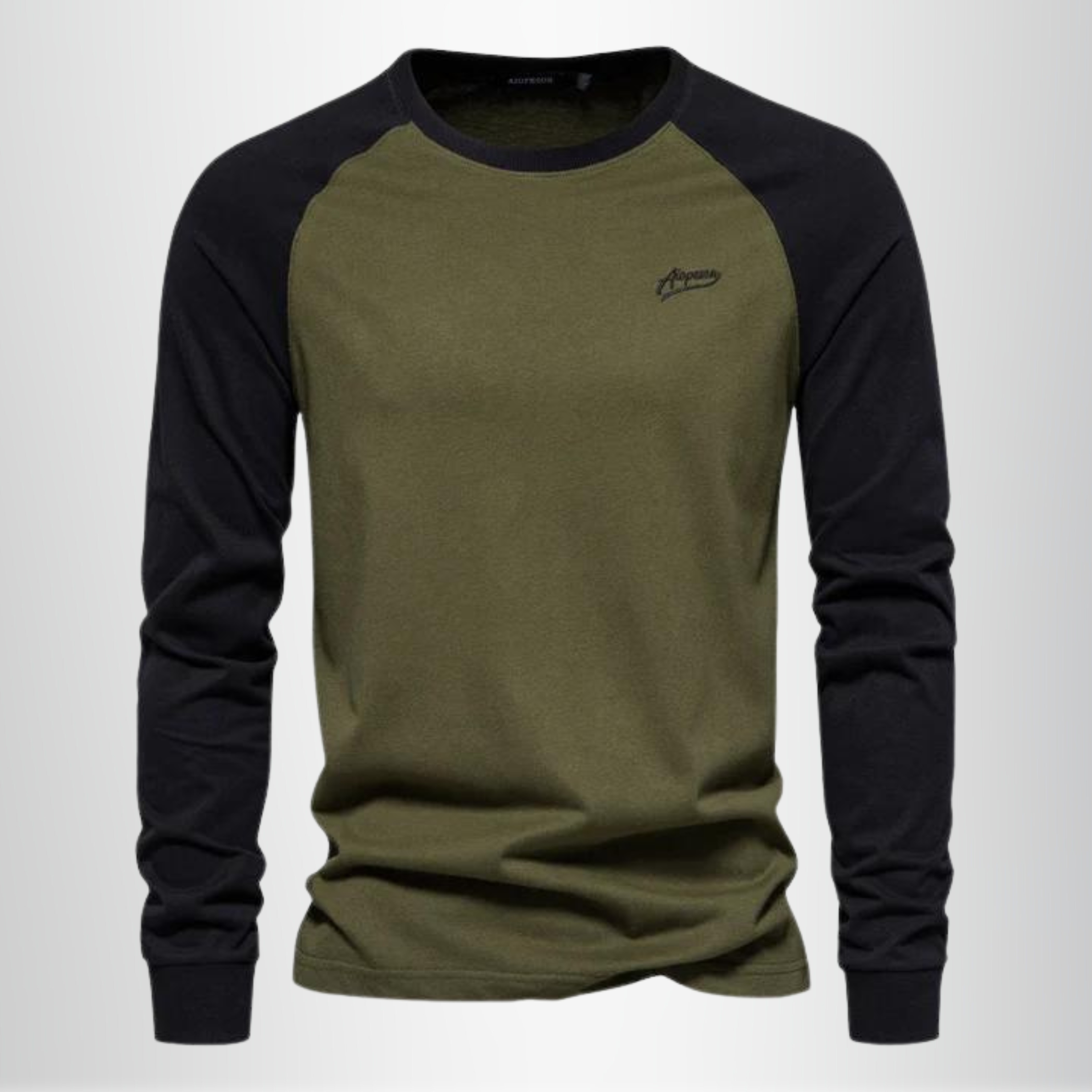 James Whitmore | Raglan Long Sleeve Shirt For Men