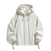Theo Laurent | Lightweight Hooded Windbreaker For Men