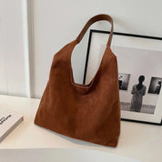 Sienna Vale | Minimalist Suede Tote Bag