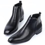 Alessio Romano | Minimalist Leather Chelsea Boots For Men