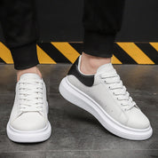 Leonardo Moretti | Minimalist White Sneakers For Men