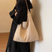 Sienna Vale | Minimalist Suede Tote Bag