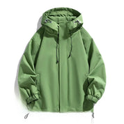 Theo Laurent | Lightweight Hooded Windbreaker For Men