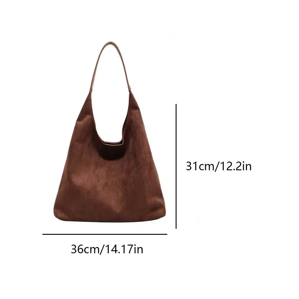 Sienna Vale | Minimalist Suede Tote Bag