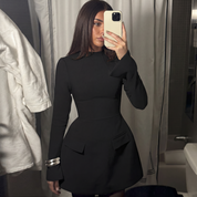 Zoe Kingsley | Long Sleeve Mock Neck Mini Dress For Women