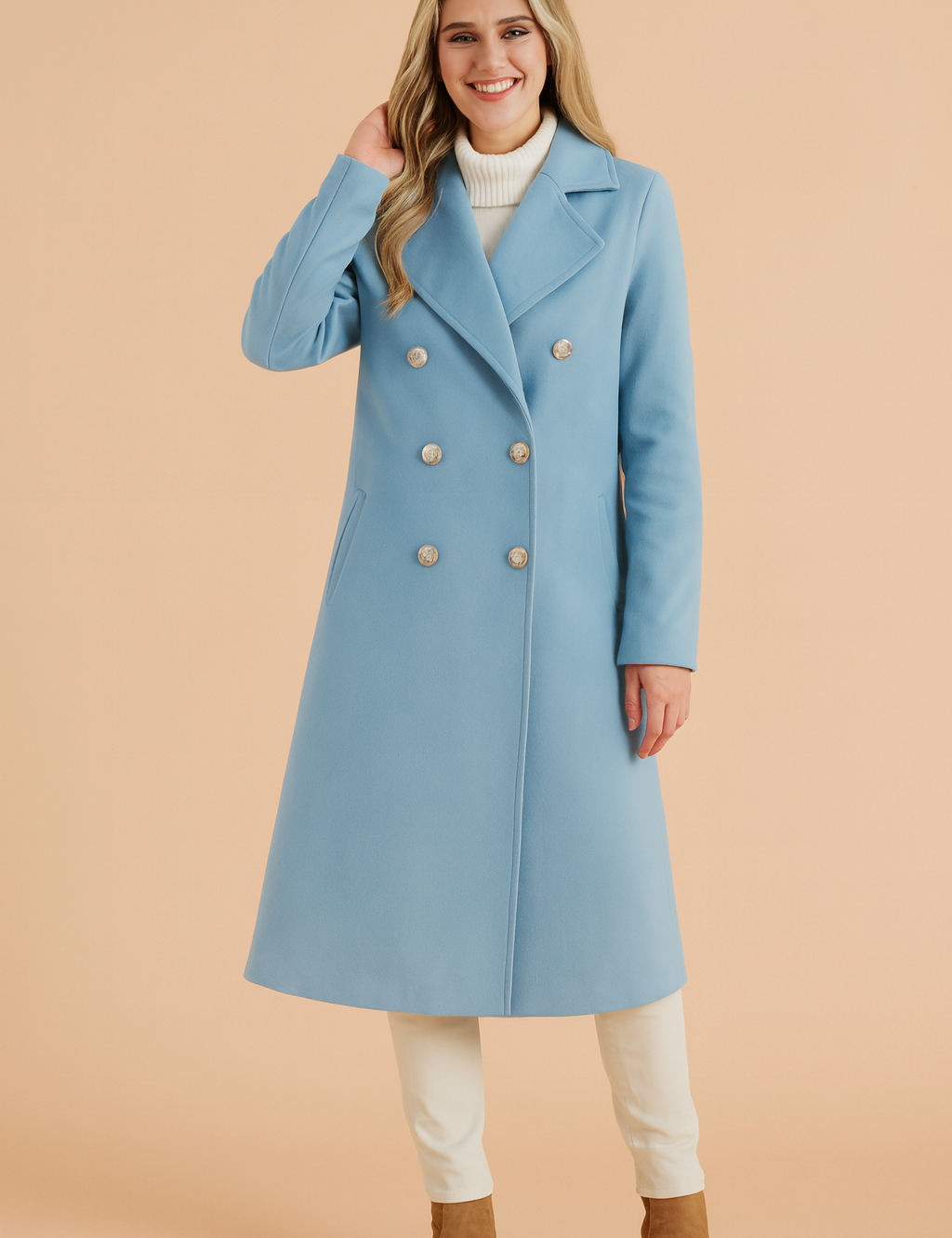 Elena Rivière | Long Winter Coat For Women