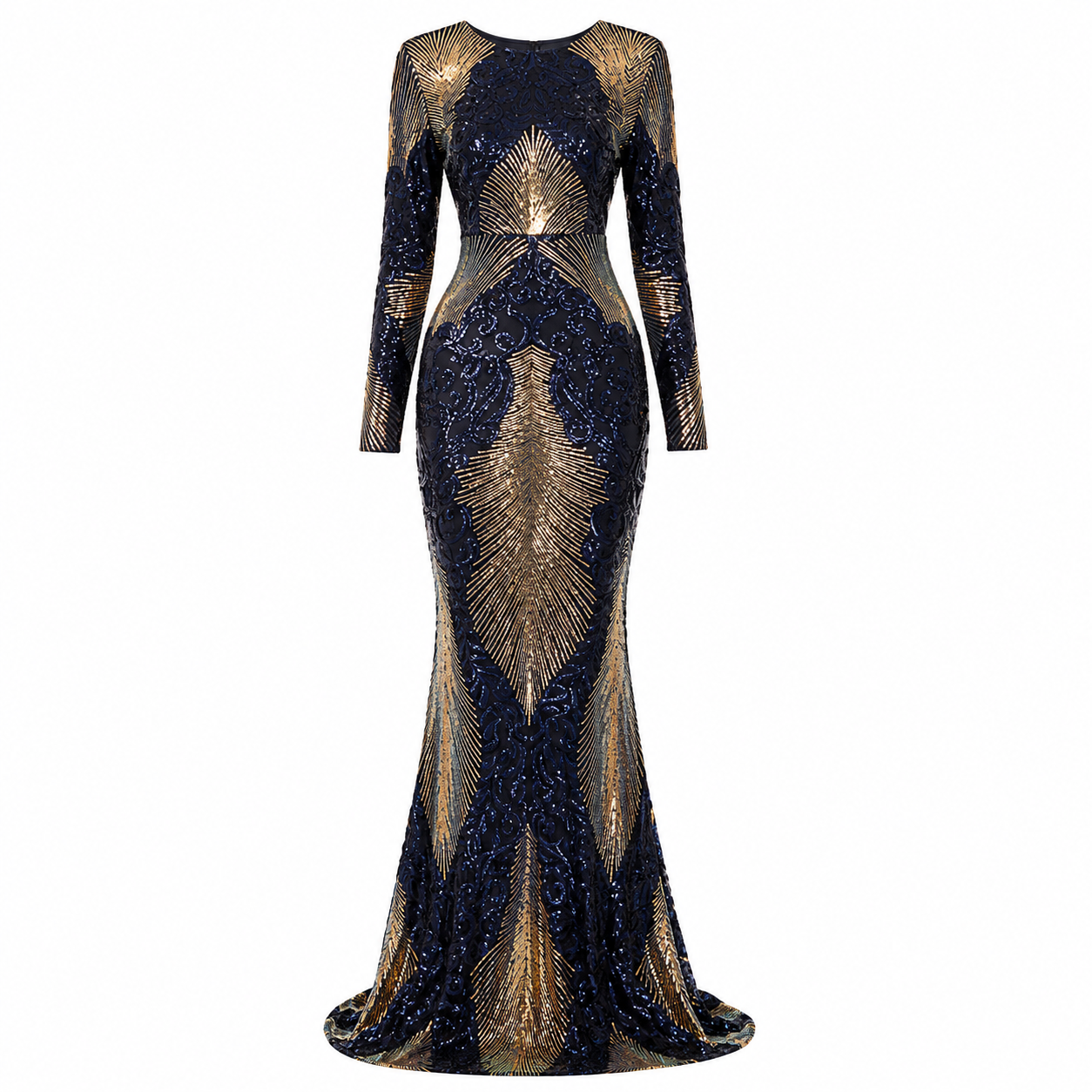 Sophia Crestwood | Sequin Mermaid Evening Gown For Women