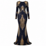Sophia Crestwood | Sequin Mermaid Evening Gown For Women