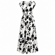 Sophie Barrett | Flowing Floral Maxi Dress For Women