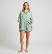 Sophie Delacroix | Breezy Linen Two-Piece Set For Women