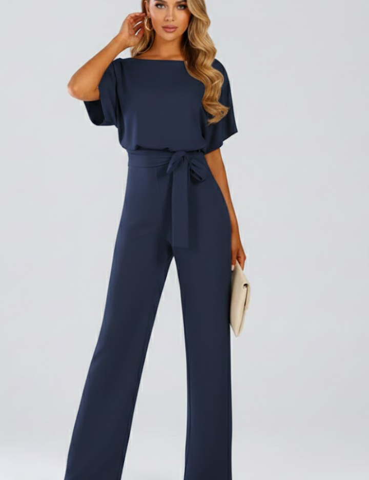 Valentina Monroe | Elegant Wide Leg Jumpsuit For Women