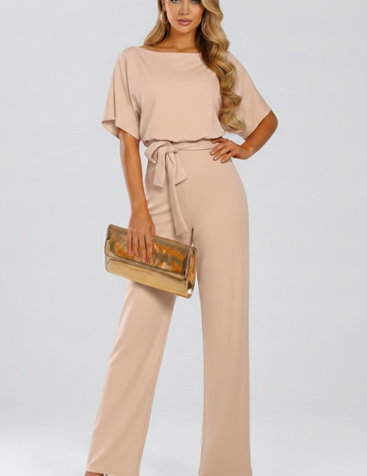 Valentina Monroe | Elegant Wide Leg Jumpsuit For Women