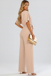 Valentina Monroe | Elegant Wide Leg Jumpsuit For Women