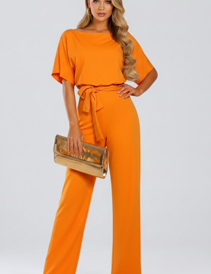 Valentina Monroe | Elegant Wide Leg Jumpsuit For Women