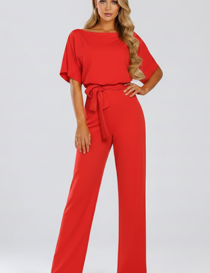 Valentina Monroe | Elegant Wide Leg Jumpsuit For Women