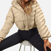 Amara Collins | Cropped Puffer Jacket For Women