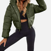 Amara Collins | Cropped Puffer Jacket For Women
