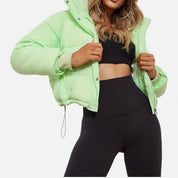 Amara Collins | Cropped Puffer Jacket For Women