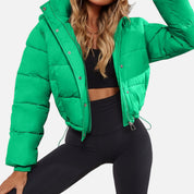 Amara Collins | Cropped Puffer Jacket For Women