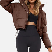 Amara Collins | Cropped Puffer Jacket For Women