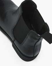 Matteo Ricci | Classic Chelsea Leather Boots with Timeless Edge For Men