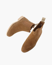 Matteo Ricci | Classic Chelsea Leather Boots with Timeless Edge For Men