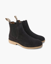 Matteo Ricci | Classic Chelsea Leather Boots with Timeless Edge For Men