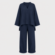 Tara Murphy | Linen Two-Piece Set For Women