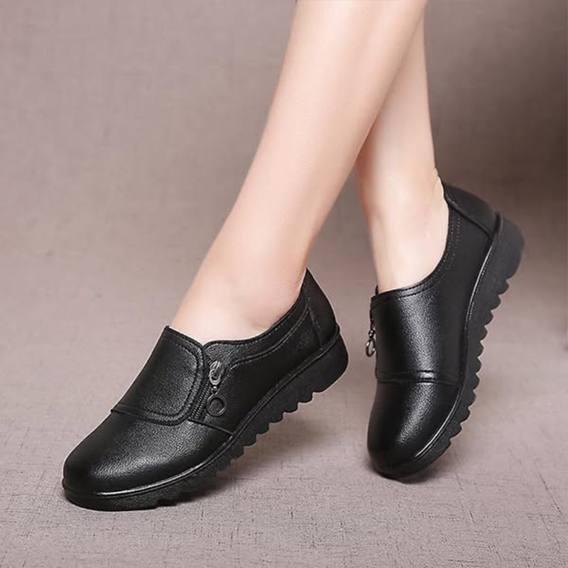 Lucy Brennan | Orthopaedic Zip Loafers For Women