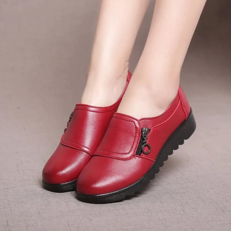 Lucy Brennan | Orthopaedic Zip Loafers For Women