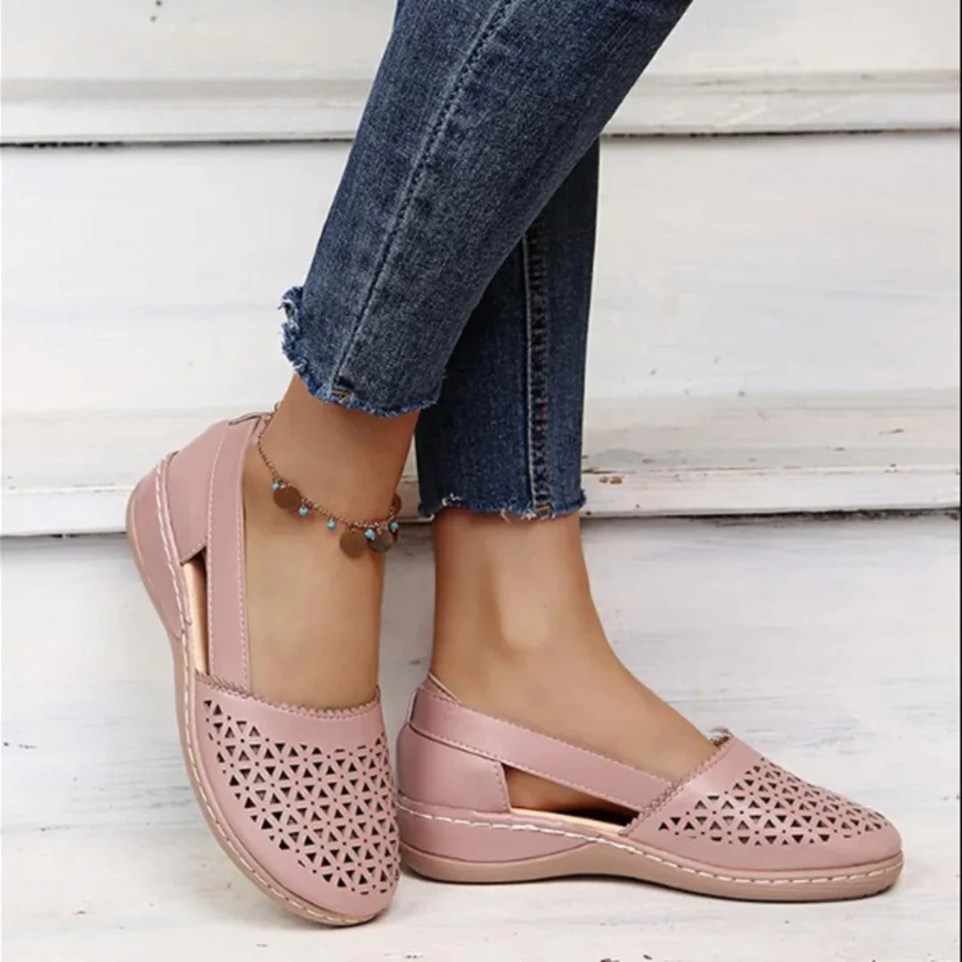Elena Bellini | Breathable Slip-On Flats For Women