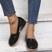 Elena Bellini | Breathable Slip-On Flats For Women