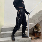 Ariana Moretti | Streetwear Cargo Jogger Pants For Women