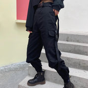 Ariana Moretti | Streetwear Cargo Jogger Pants For Women