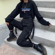 Ariana Moretti | Streetwear Cargo Jogger Pants For Women