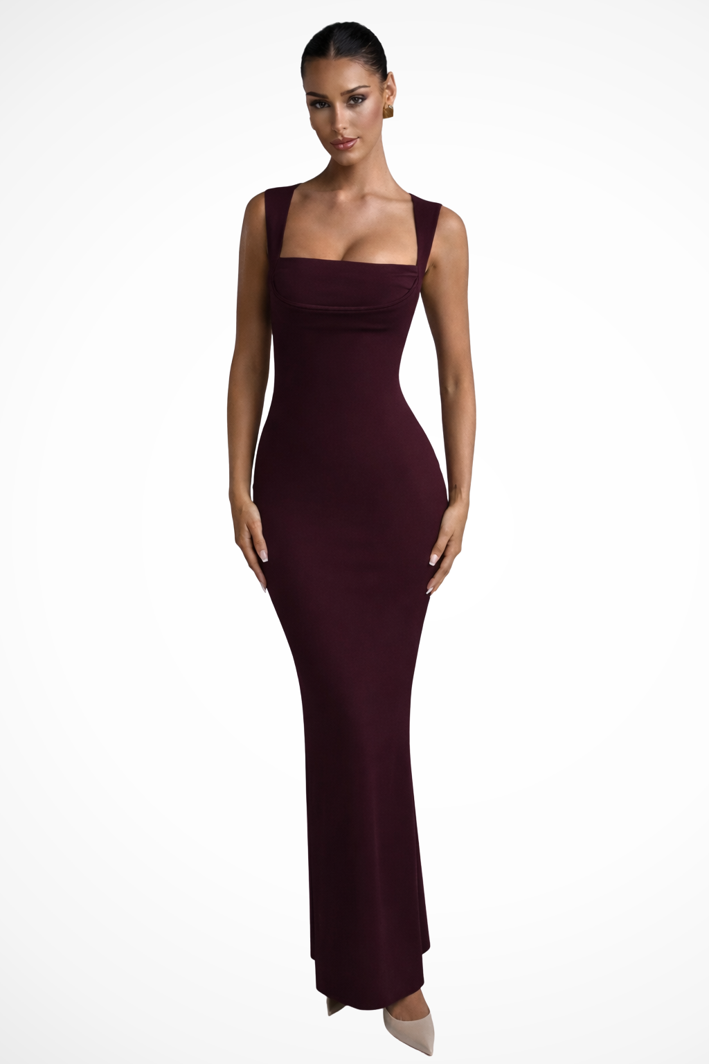 Amelia Stafford | Sculpted Elegance Maxi Dress For Women