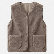 Ethan Bellucci | Plush Fleece Utility Vest For Men