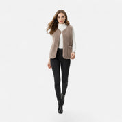Ethan Bellucci | Plush Fleece Utility Vest For Men