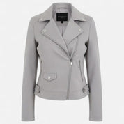 Camille Laurent | Slim Zip Moto Jacket For Women