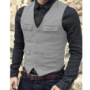 Nathaniel Brooks | Vintage Tailored Vest For Men