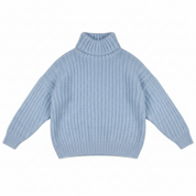 Juliette Moreau | Oversized Turtleneck Knit Sweater For Women